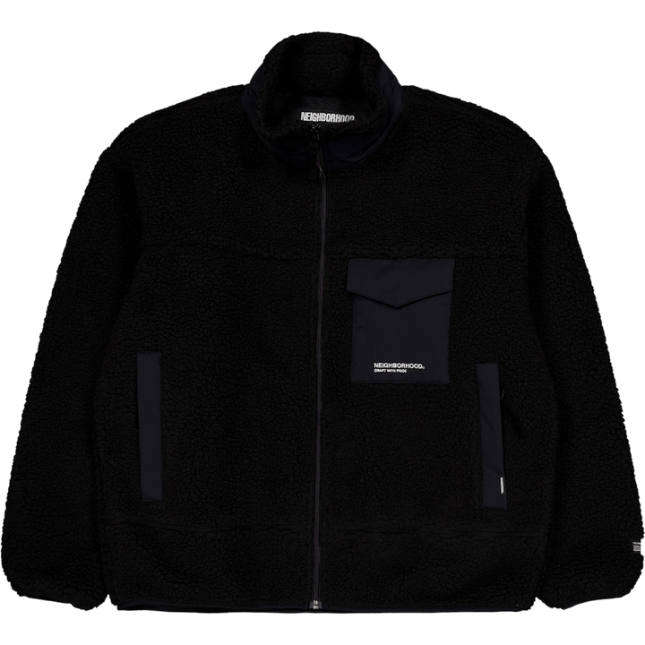 Veste polaire Boa noire