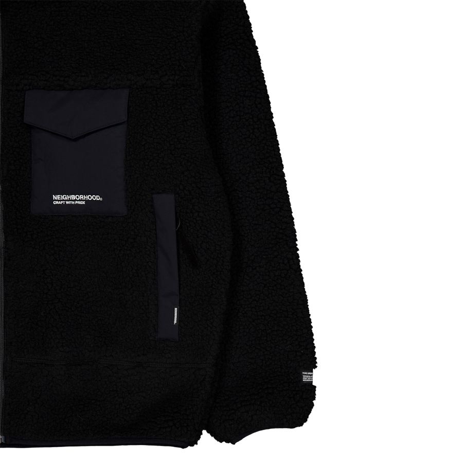 Veste polaire Boa noire