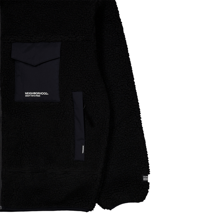 Veste polaire Boa noire