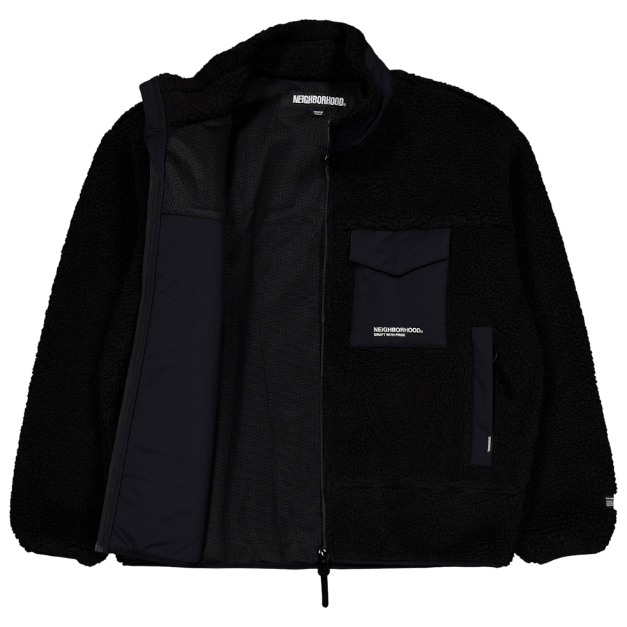 Veste polaire Boa noire