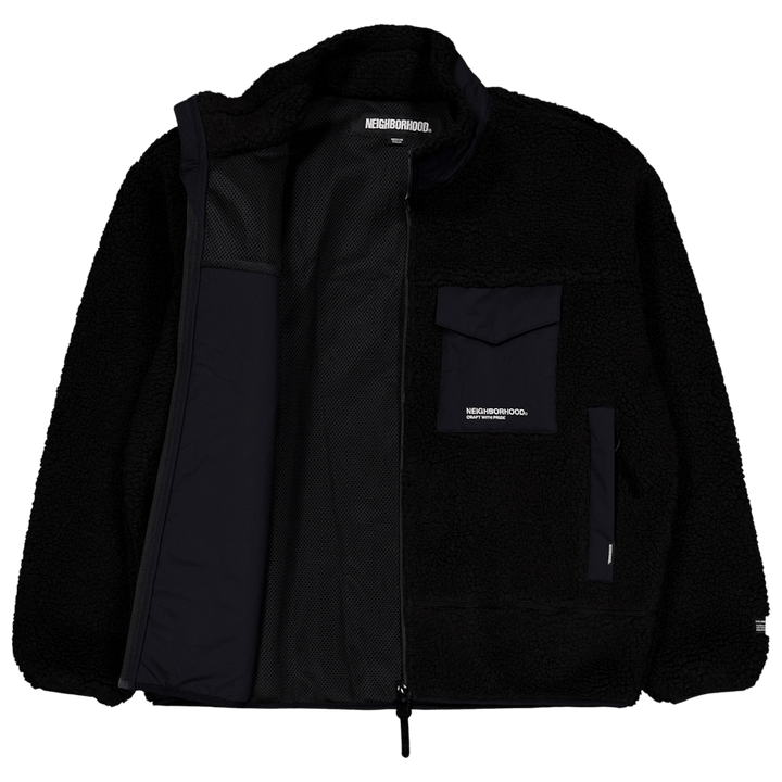 Veste polaire Boa noire