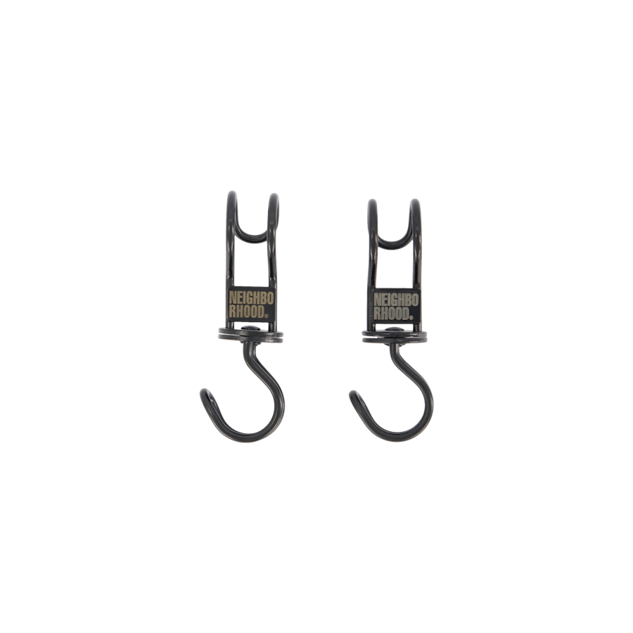 Rotary S-hooks Set Black