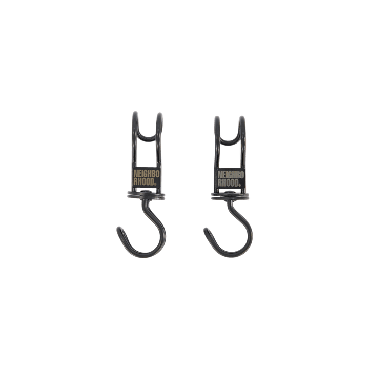 Rotary S-hooks Set Black