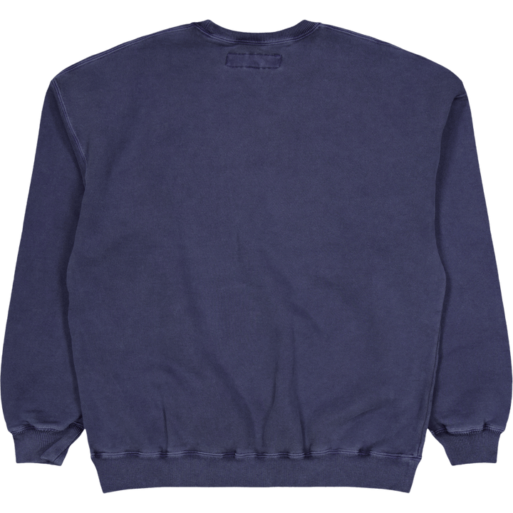 Pigment Dyed Sweatshirt Ls Navy