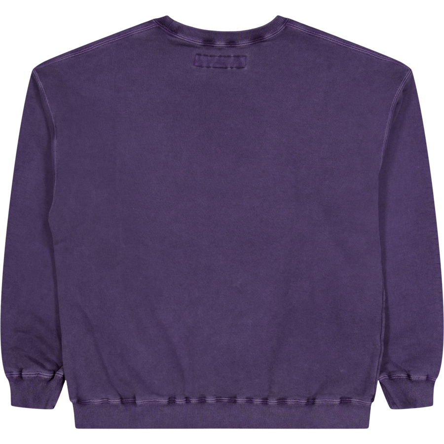 Felpa Ls viola tinta in massa