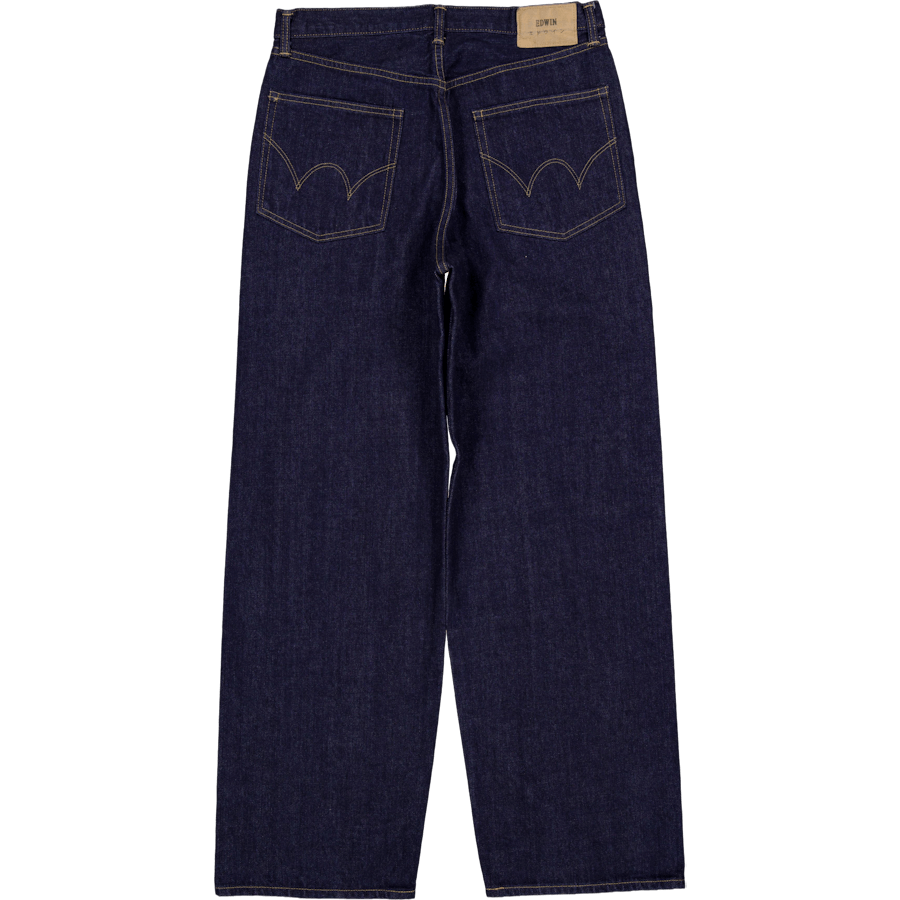 Wide Pant Blue - Rinsed