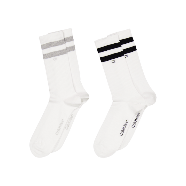 Ck Men Sock 2p Stripes 004