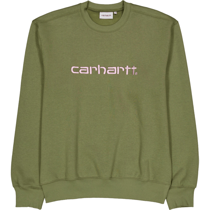 Carhartt Sweat Dundee / Glassy Pink