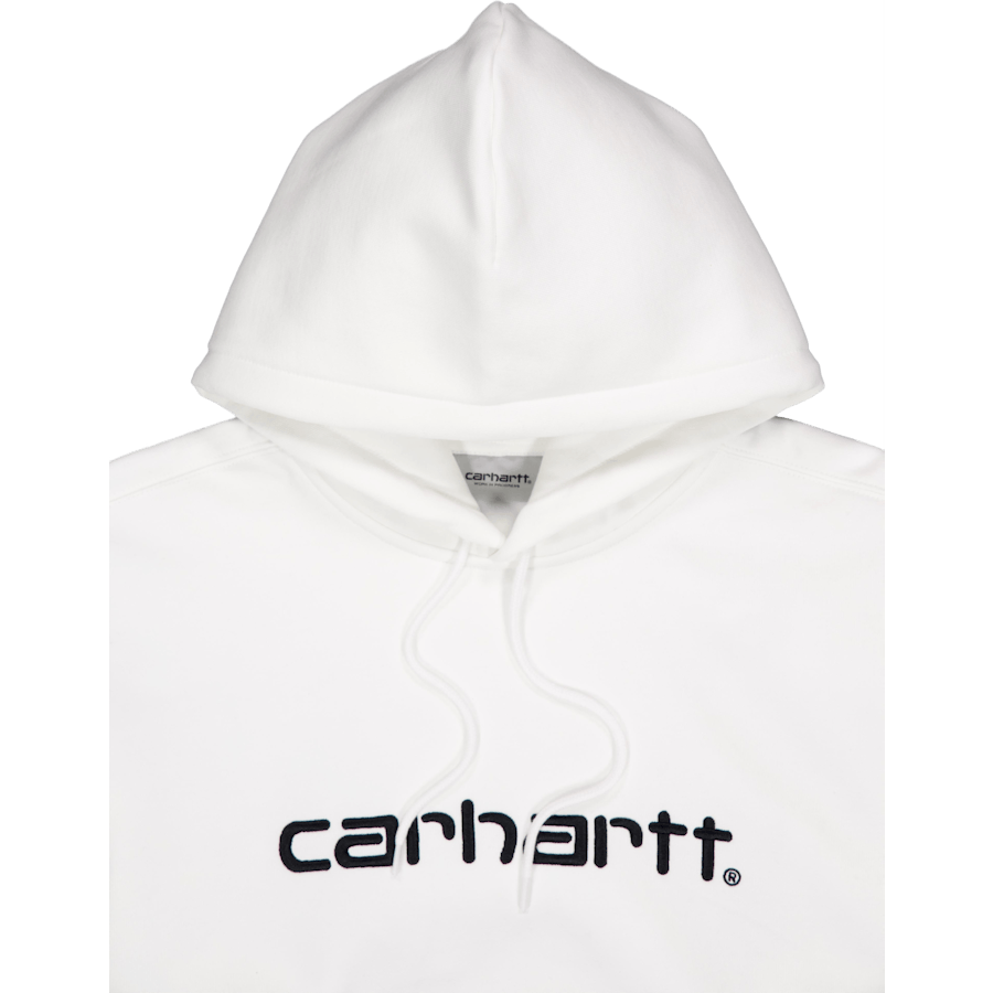 Hooded Carhartt Sweat White / Black
