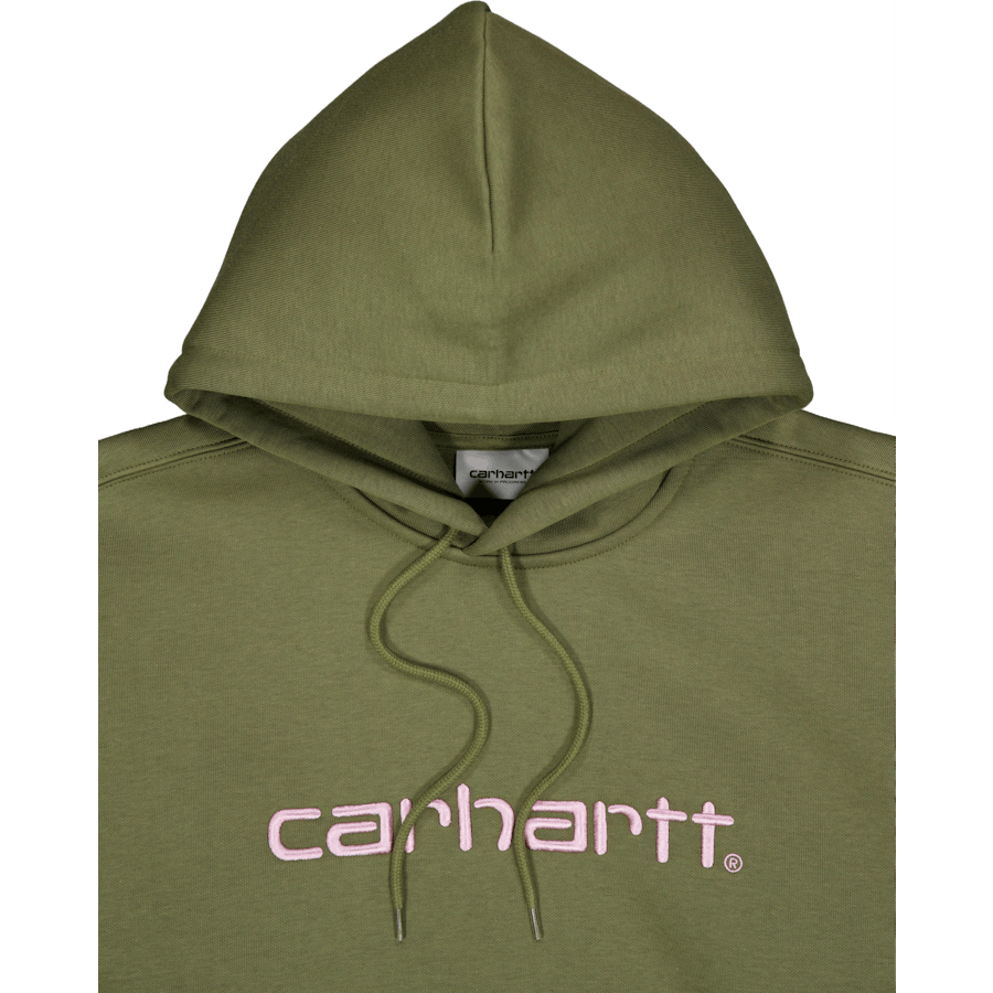 Hooded Carhartt Sweat Dundee / Glassy Pink