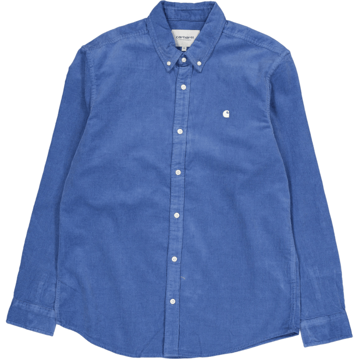 L/s Madison Fine Cord Shirt Sorrent / Wax