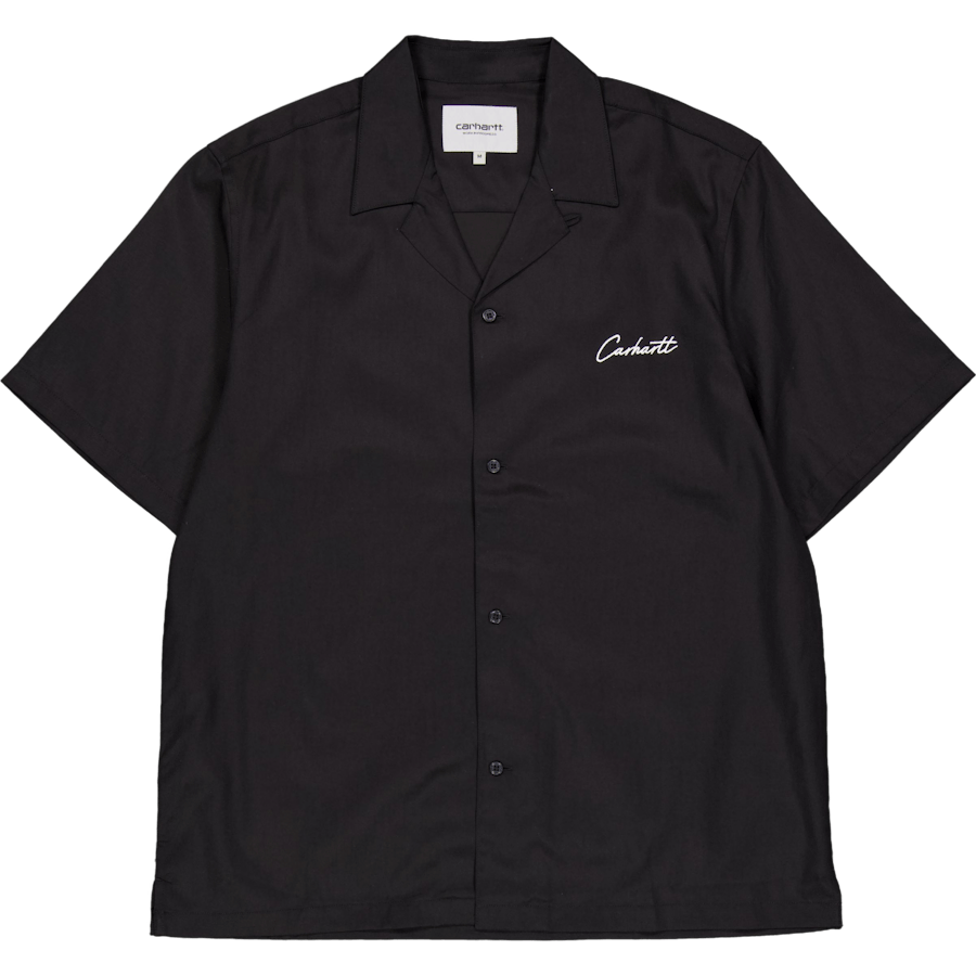 S/s Delray Shirt Black / Wax