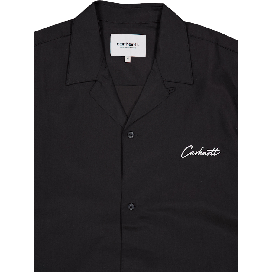 S/s Delray Shirt Black / Wax
