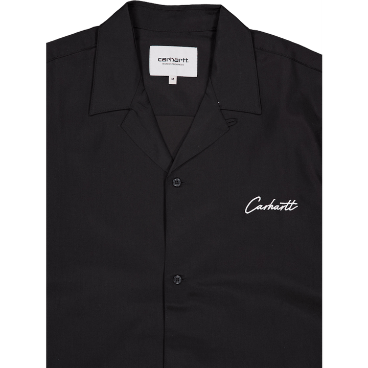 S/s Delray Shirt Black / Wax