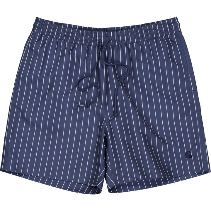 Slater Swim Trunks Cason Stripe Vertical, Blue