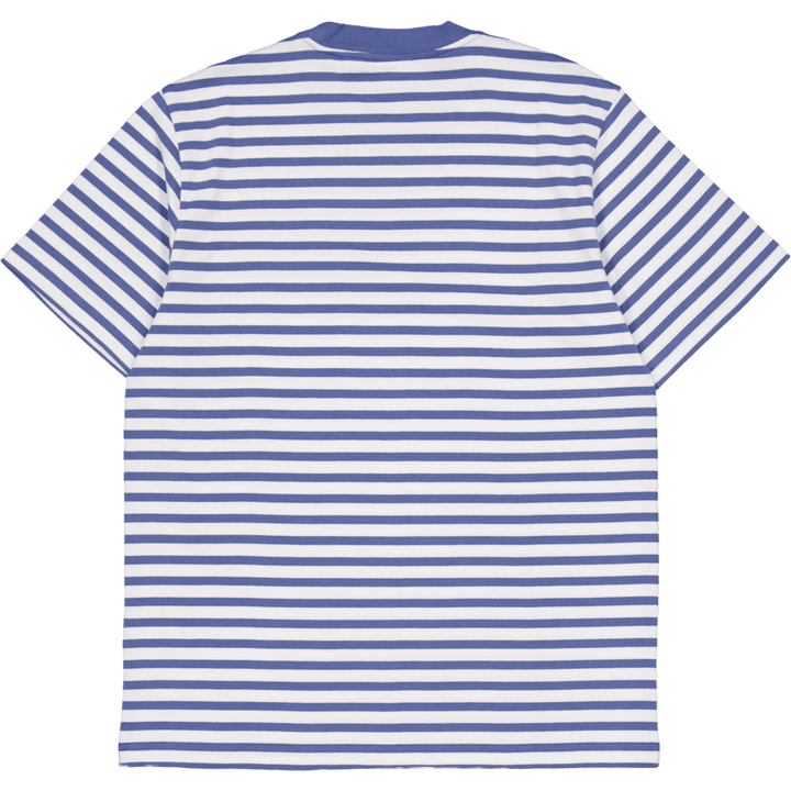 S/s Seidler Pocket T-shirt Seidler Stripe, Sorrent / Whit