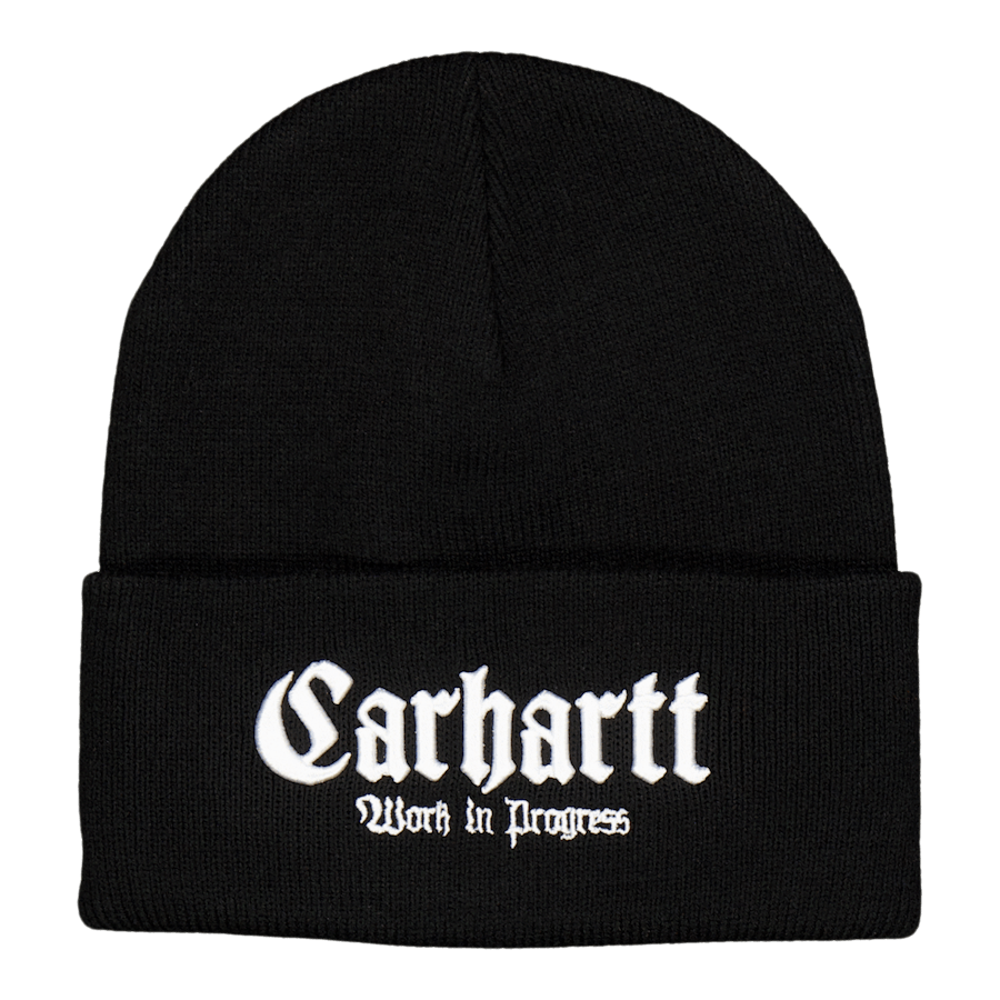 Onyx Beanie Black / White