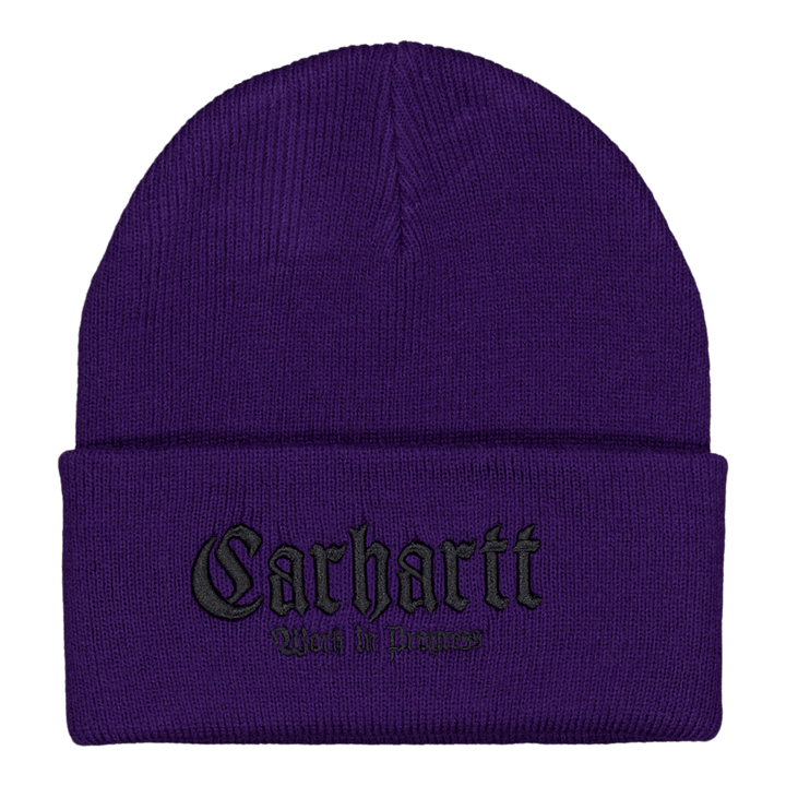 Onyx Beanie Tyrian / Schwarz
