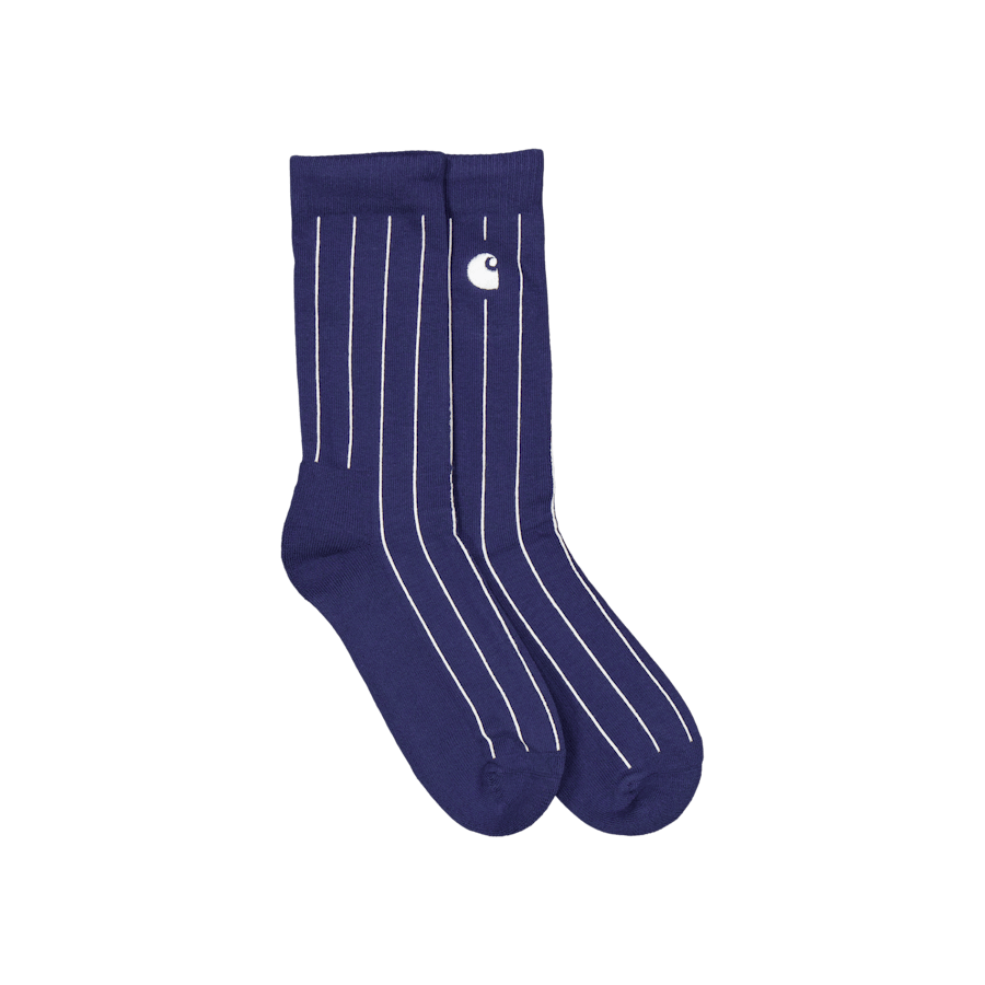 Orlean Socks Orlean Stripe, Blue / White