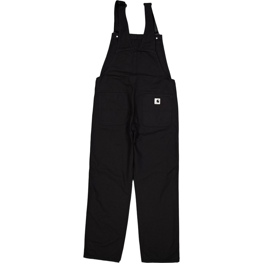 W' Bib Overall Straight Black