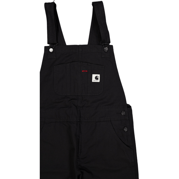 W' Bib Overall Straight Black