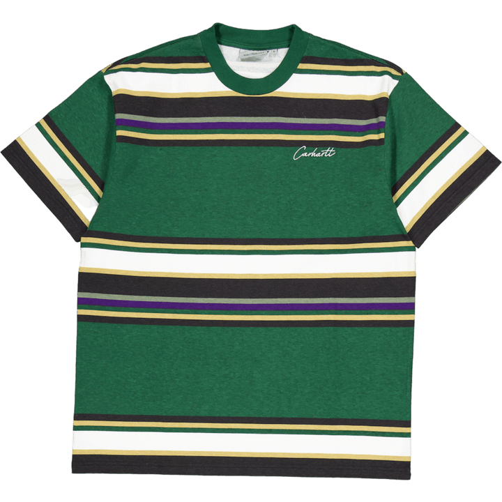 S/s Morcom T-shirt Morcom Stripe, Chervil