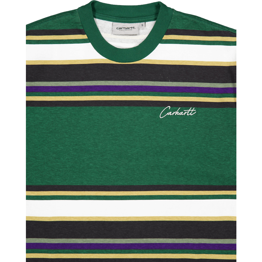 S/s Morcom T-shirt Morcom Stripe, Chervil