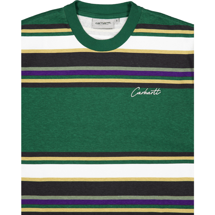 S/s Morcom T-shirt Morcom Stripe, Chervil