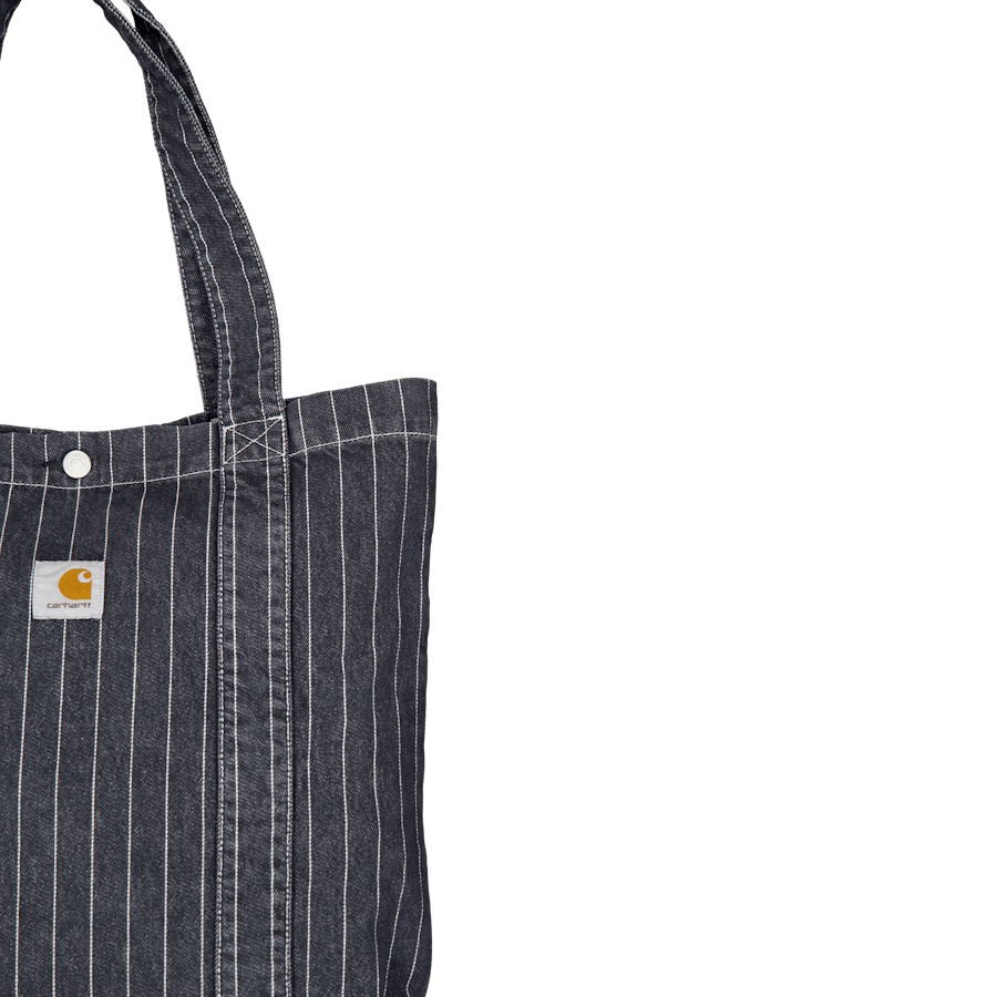 Orlean Tote Bag Orlean Stripe, Black / White