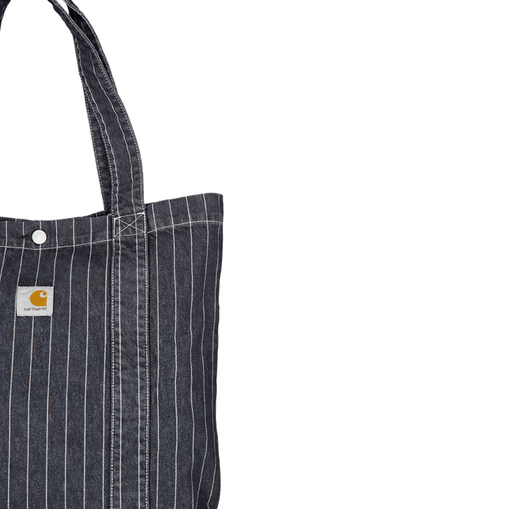 Orlean Tote Bag Orlean Stripe, Black / White