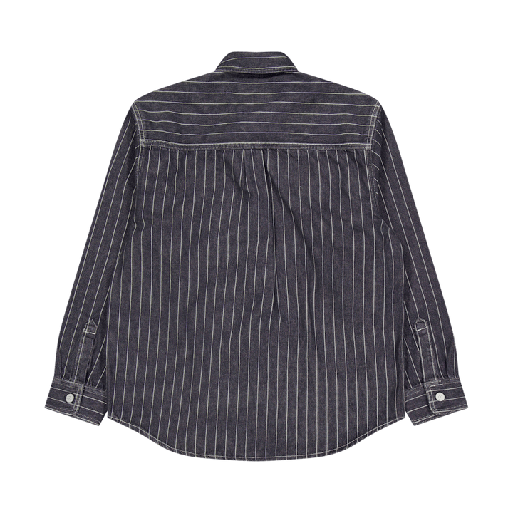 Camicia Orlean Jac Orlean Stripe, nero / bianco