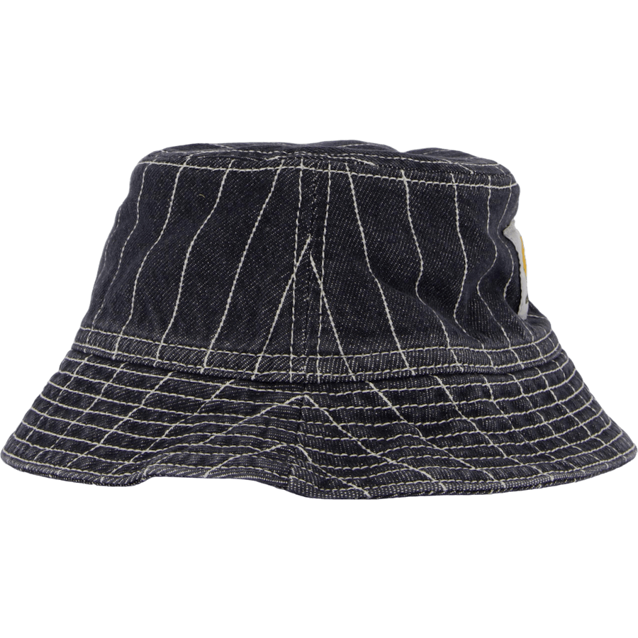 Orlean Bucket Hat Orlean Stripe, Black / White