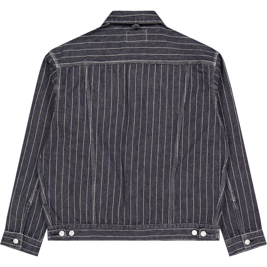 Orlean Jacke Orlean Stripe, Schwarz / Weiß
