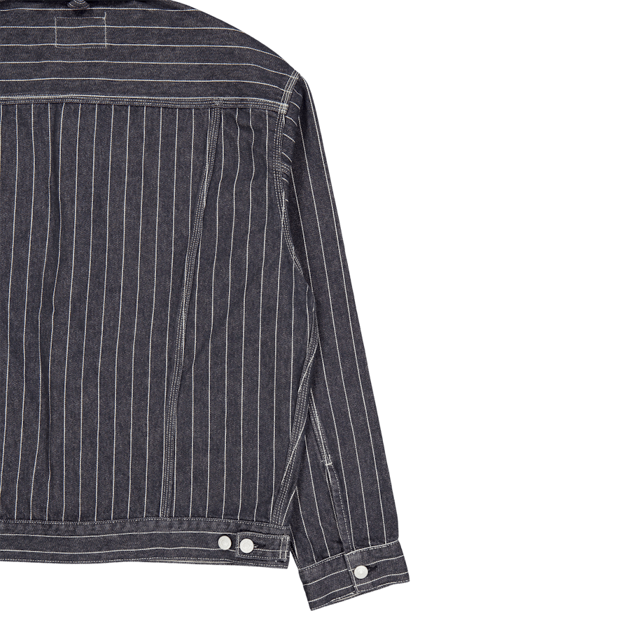 Orlean Jacke Orlean Stripe, Schwarz / Weiß