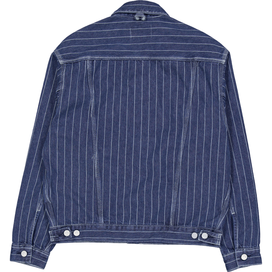 Orlean jaka Orlean Stripe, Zila / balta