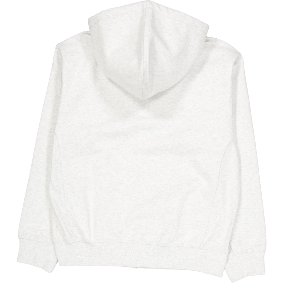 Hooded American Script Jacket Ash Heather