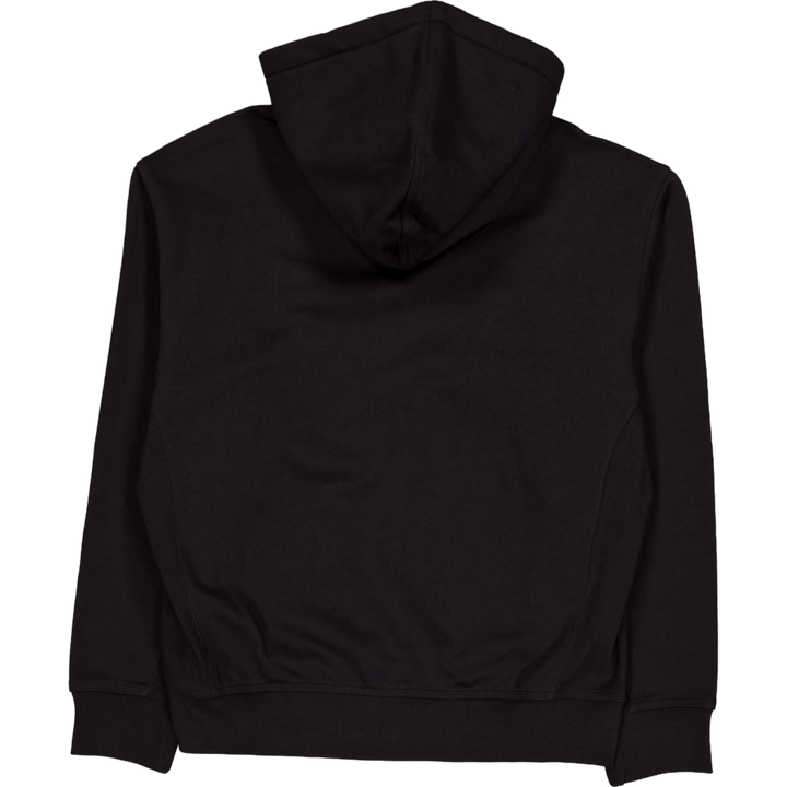 Hooded American Script Jacket Black