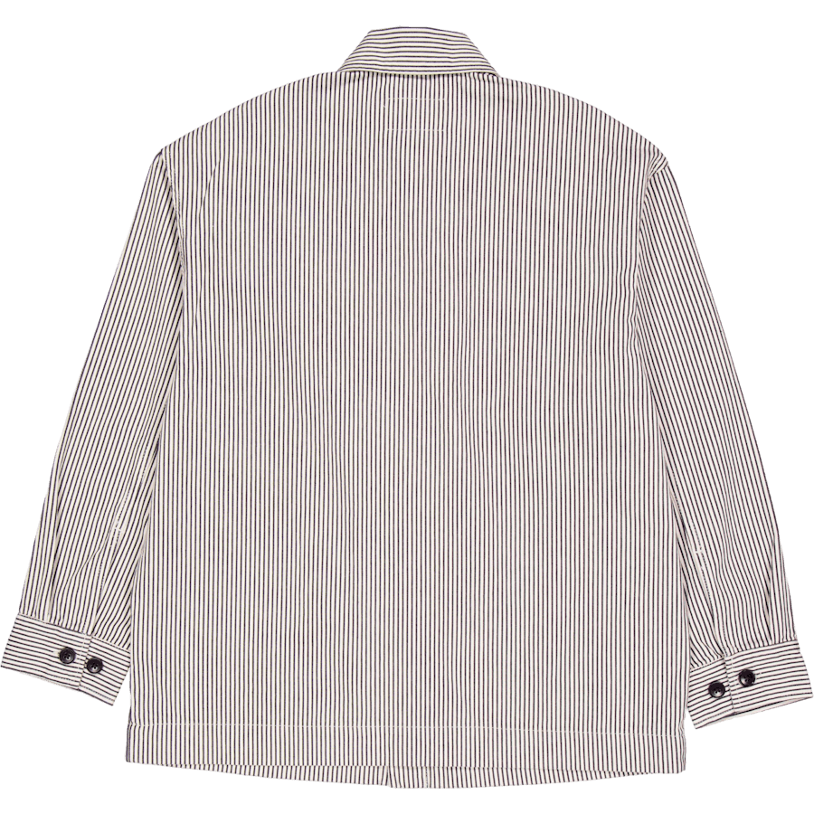 W' Haywood Coat Haywood Stripe, vosk / černá