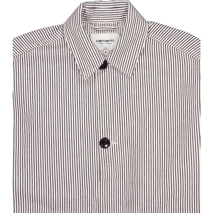 W' Haywood Coat Haywood Stripe, vosk / černá