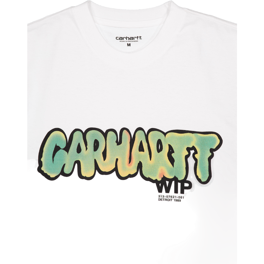 S/s Drip T-shirt White