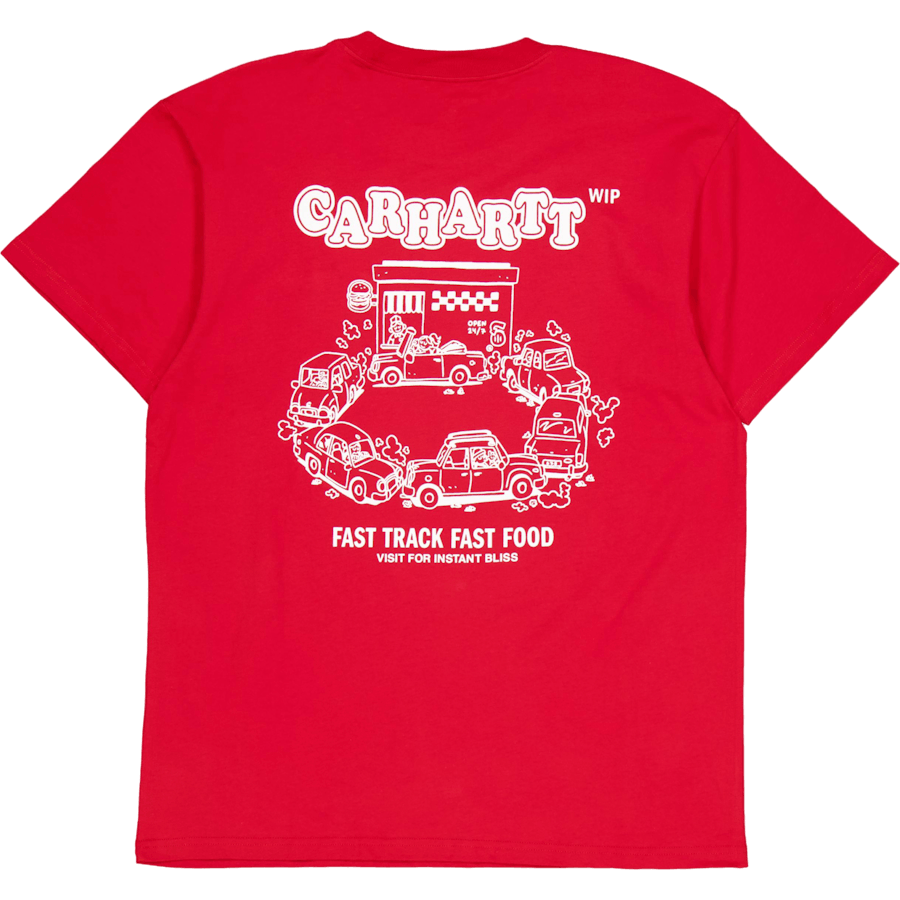 S/s Fast Food T-shirt Samba / White