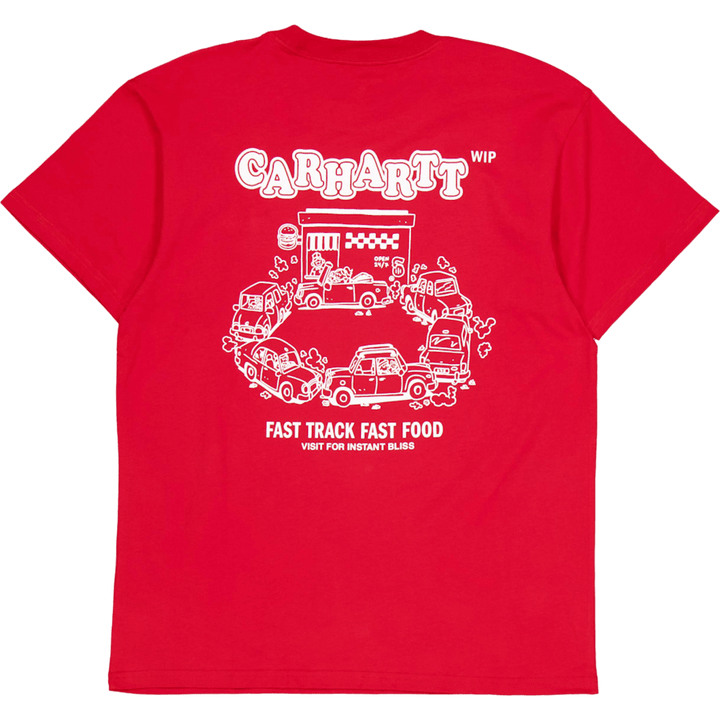 S/s Fast Food T-shirt Samba / White