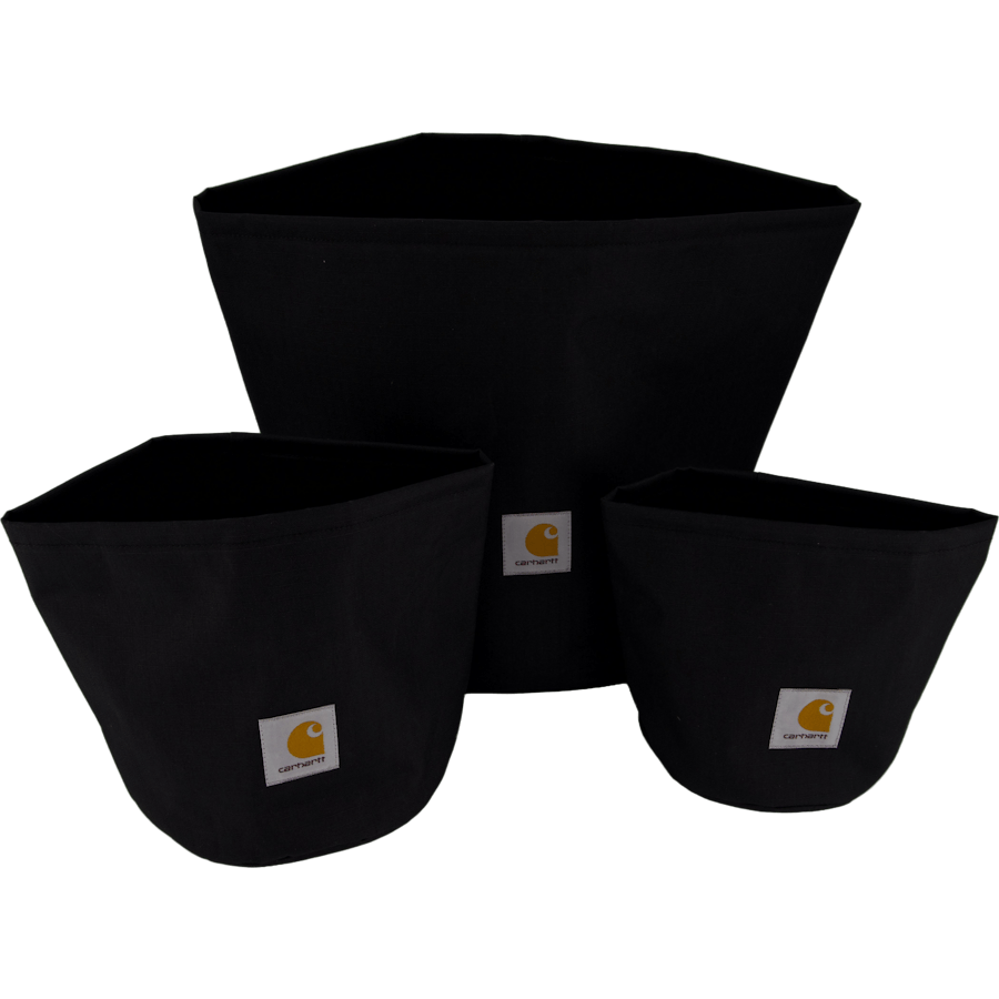 Groundworks Planter Set Black