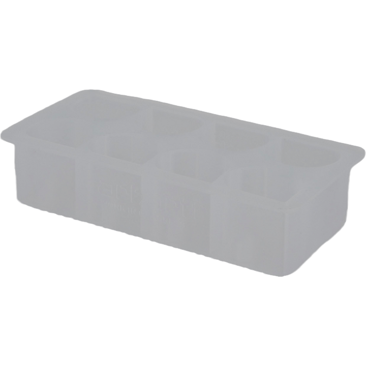 Bac à glaçons transparent avec logo C