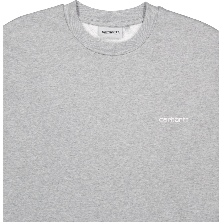 Pot s výšivkou Script Grey Heather / White