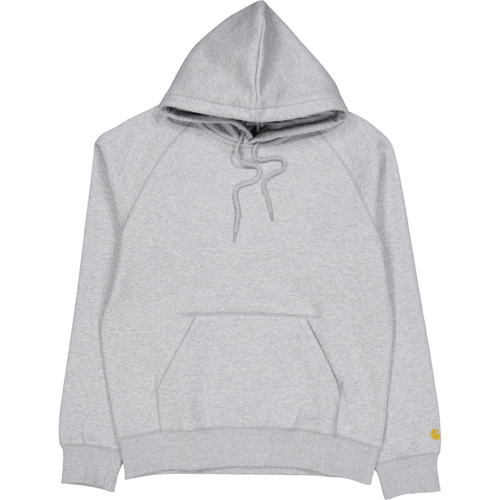 Hooded Chase Sweat Grey Heather / Gold