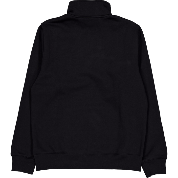 Chase Neck Zip Sweat Black / Gold