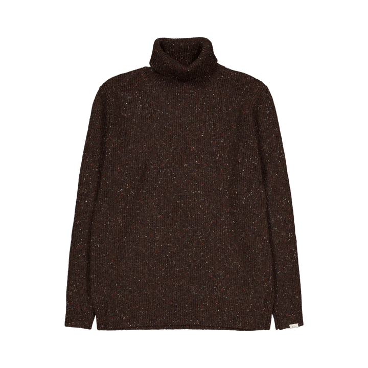 Marsh Puzzle Turtleneck Brown