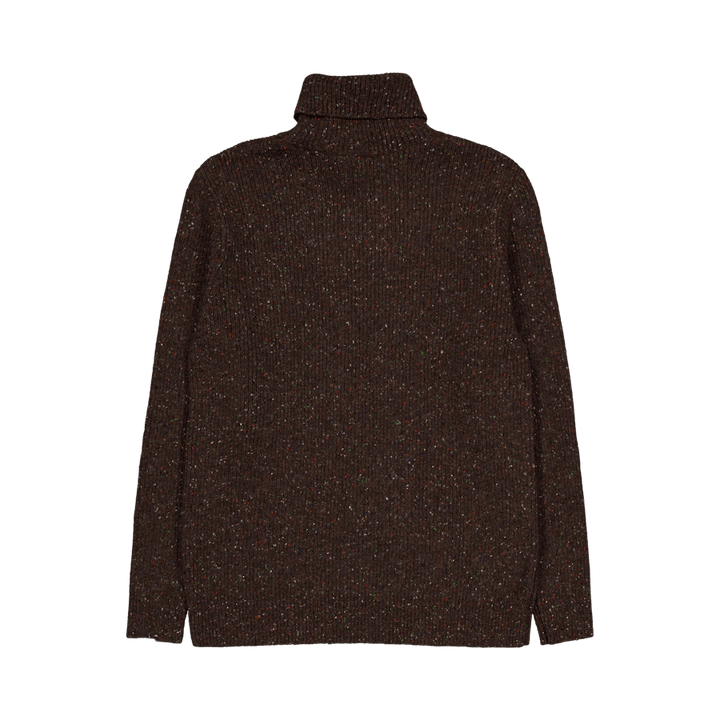 Marsh Puzzle Turtleneck Brown
