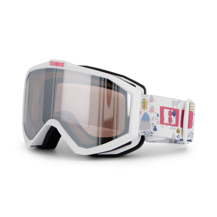 Liner Jr White W Pink Logo